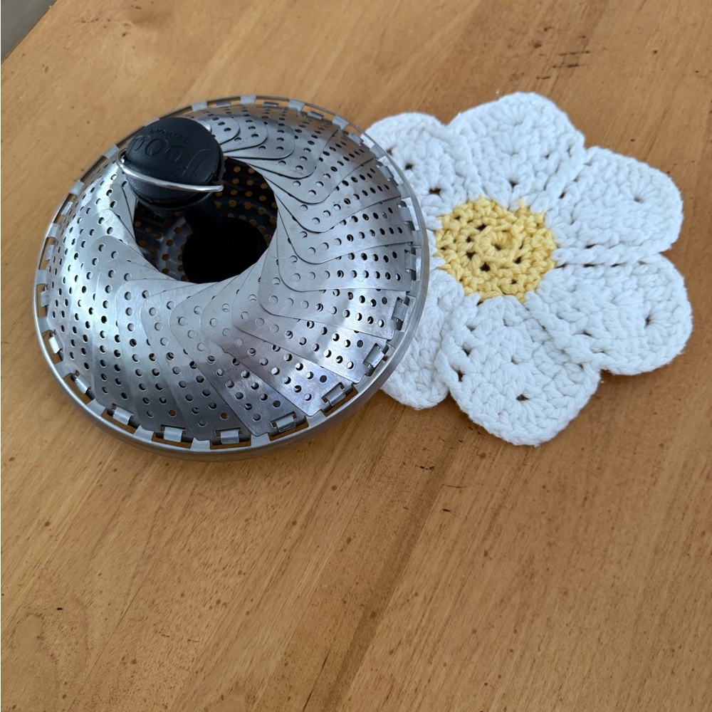 Silver Steamer Basket